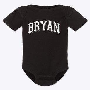 Bryan High School Varsity Arch Baby Onesie