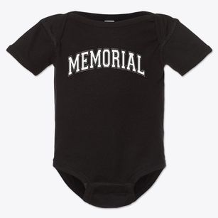 Memorial Early College High School Varsity Arch Baby Onesie