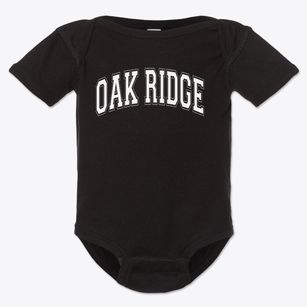 Oak Ridge Elementary School Varsity Arch Baby Onesie