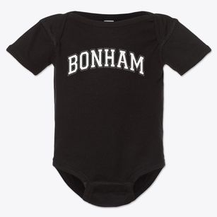 Bonham High School Varsity Arch Baby Onesie