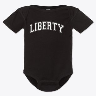 Liberty Baptist Varsity Arch Baby Onesie