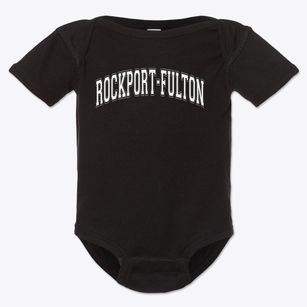 Rockport-fulton Middle School Varsity Arch Baby Onesie