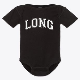 Long Middle School Varsity Arch Baby Onesie