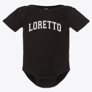 Loretto High School Varsity Arch Baby Onesie