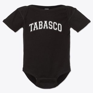 Tabasco Elementary School Varsity Arch Baby Onesie