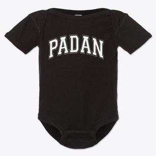 Padan Elementary School Varsity Arch Baby Onesie