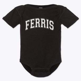 Ferris Elementary School Varsity Arch Baby Onesie