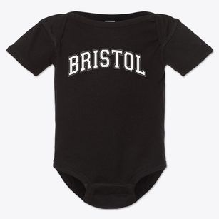 Bristol Elementary School Varsity Arch Baby Onesie