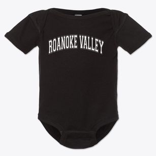 Roanoke Valley Science And Technical Varsity Arch Baby Onesie