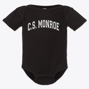 C.s. Monroe Technology Center Varsity Arch Baby Onesie