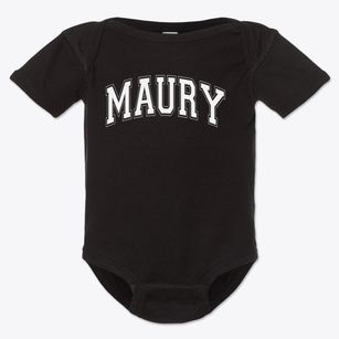 Maury High School Varsity Arch Baby Onesie