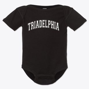 Triadelphia Middle School Varsity Arch Baby Onesie