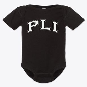 Professional Learning Institute Varsity Arch Baby Onesie