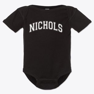 Nichols Elementary School Varsity Arch Baby Onesie