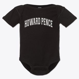 Howard Pence Elementary School Varsity Arch Baby Onesie