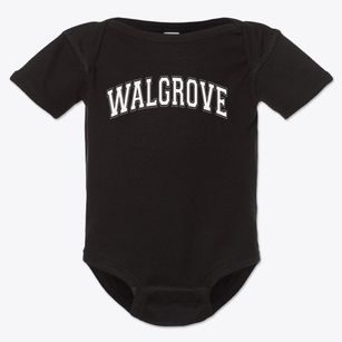 Walgrove Elementary School Varsity Arch Baby Onesie