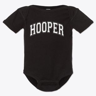 Hooper Elementary School Varsity Arch Baby Onesie
