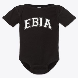 East Bay Innovation Academy Varsity Arch Baby Onesie