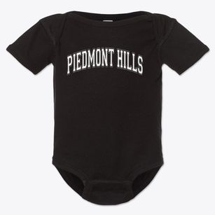 Piedmont Hills High School Varsity Arch Baby Onesie