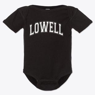 Lowell High School Varsity Arch Baby Onesie