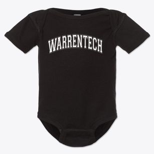 Warrentech Varsity Arch Baby Onesie
