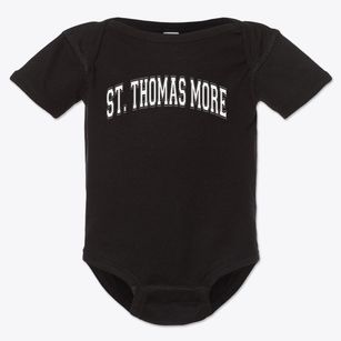 Saint Thomas More School Varsity Arch Baby Onesie