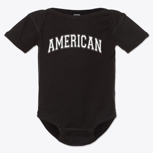 American Christian School Varsity Arch Baby Onesie