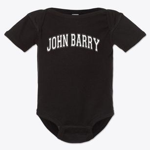 John Barry Elementary School Varsity Arch Baby Onesie