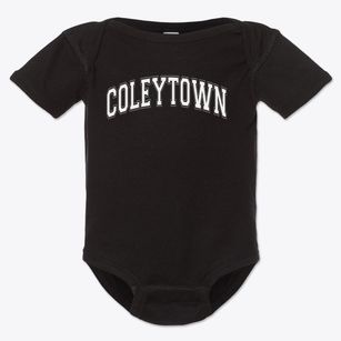 Coleytown Elementary School Varsity Arch Baby Onesie