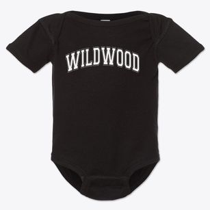 Wildwood Christian School Varsity Arch Baby Onesie