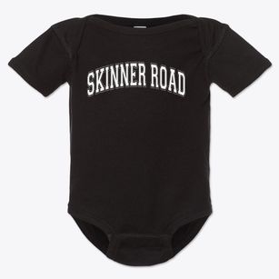 Skinner Road Elementary School Varsity Arch Baby Onesie