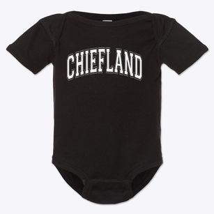 Chiefland Middle School Varsity Arch Baby Onesie