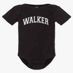 Walker Memorial Junior Academy Varsity Arch Baby Onesie