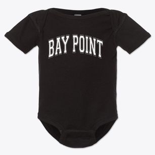 Bay Point Middle School Varsity Arch Baby Onesie