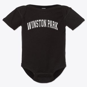Winston Park K-8 Center Varsity Arch Baby Onesie