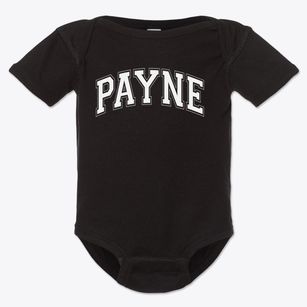 Payne Junior High School Varsity Arch Baby Onesie