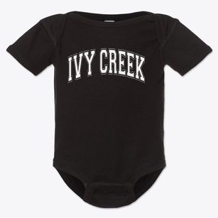 Ivy Creek Elementary School Varsity Arch Baby Onesie