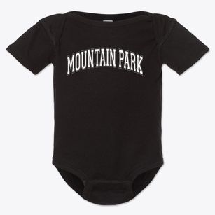 Mountain Park Elementary School Varsity Arch Baby Onesie