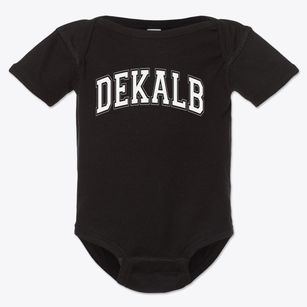 Dekalb Early College Academy Varsity Arch Baby Onesie