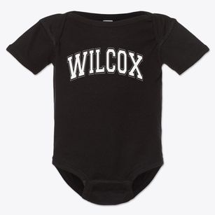 Wilcox Academy Varsity Arch Baby Onesie