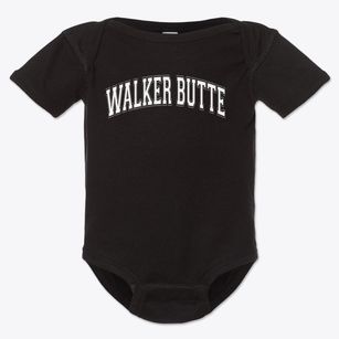 Walker Butte School Varsity Arch Baby Onesie
