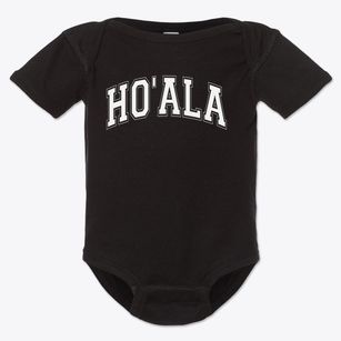 Ho'ala Varsity Arch Baby Onesie