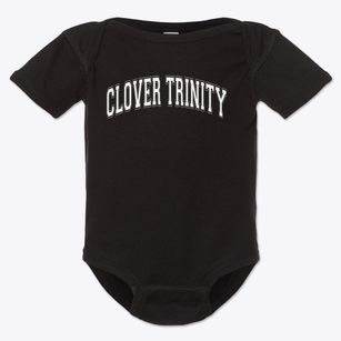 Clover Trinity Lutheran School Varsity Arch Baby Onesie