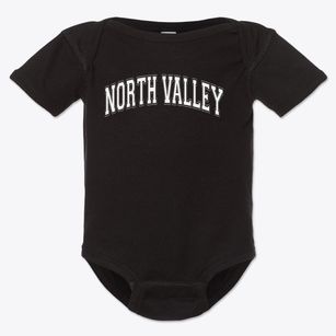 North Valley Christian Academy Varsity Arch Baby Onesie