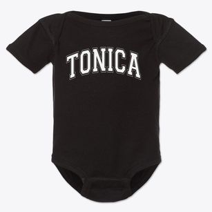 Tonica Community Grade School #79 Varsity Arch Baby Onesie