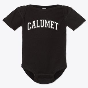 Calumet Academy School Varsity Arch Baby Onesie