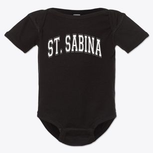 St. Sabina Academy Varsity Arch Baby Onesie