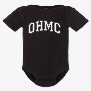 Ohmc Varsity Arch Baby Onesie
