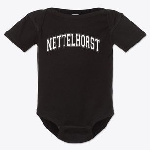 Nettelhorst Elementary School Varsity Arch Baby Onesie