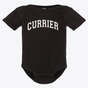 Currier Elementary School Varsity Arch Baby Onesie